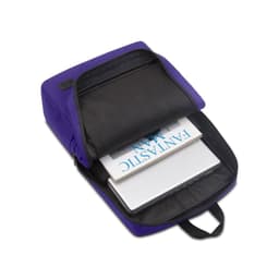Classone Mila PR-EK103 15,6' Su Geçirmez Kumaş,Fermuar Notebook Sırt Çantası  Mor - 3
