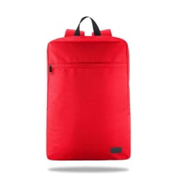 Classone Mila PR-EK102 15,6' Su Geçirmez Kumaş,Fermuar Notebook Sırt Çantası  Kırmızı - 2