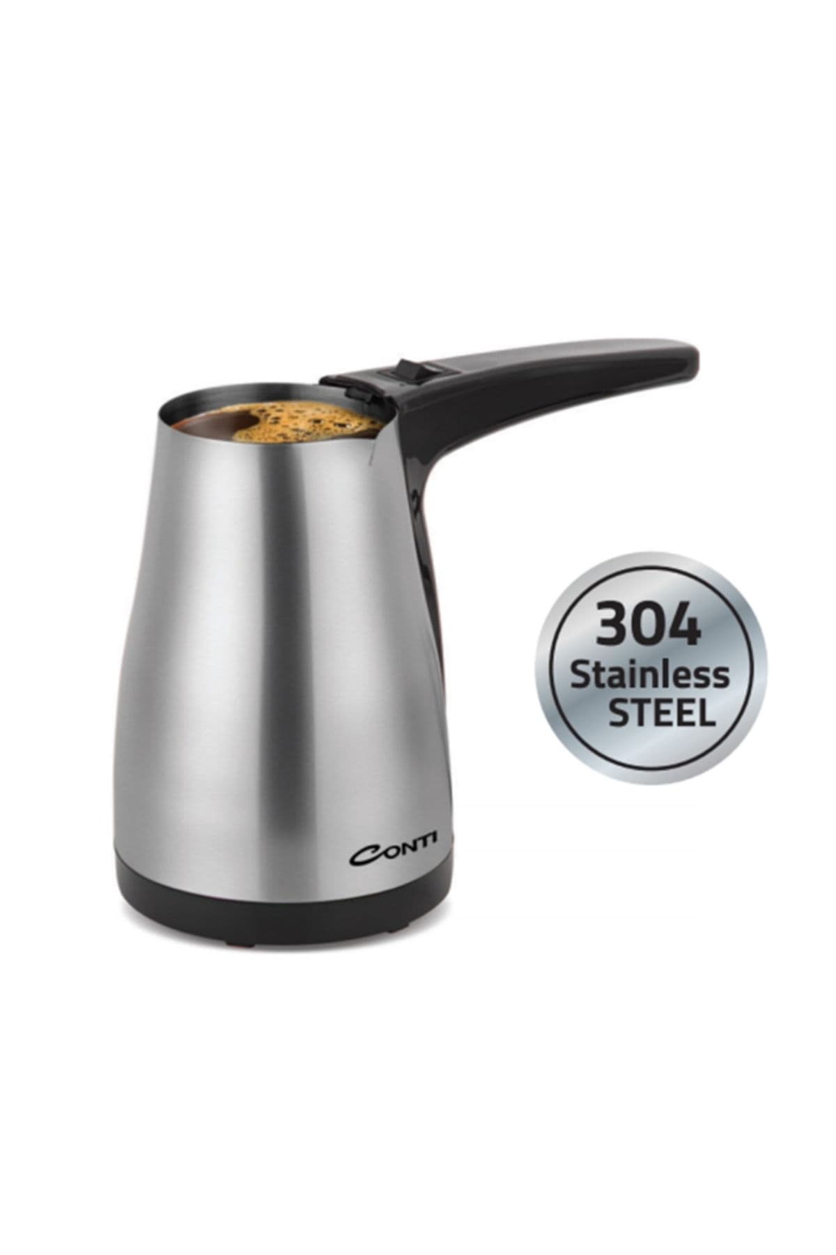 Conti Ckc-321 Crazy Elektrikli Çelik Cezve Inox