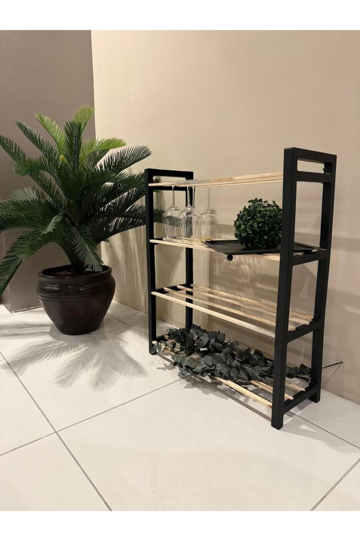 Sinbo 6720 Ahşap Çubuklu Ayakkabılık Ve Raf