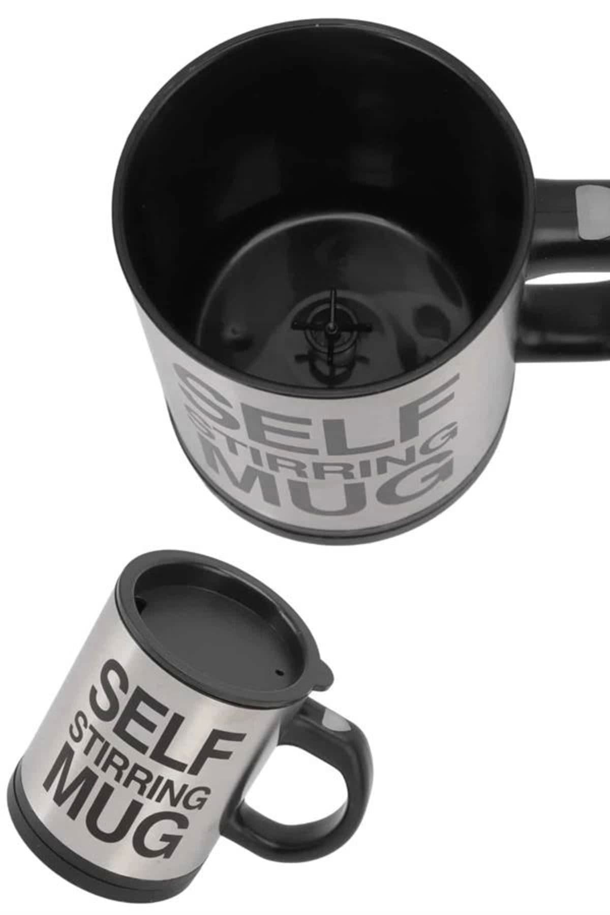 Karıştırıcı Özellikli Mikser Kupa Bardak Kompakt Taşınabilir Mug