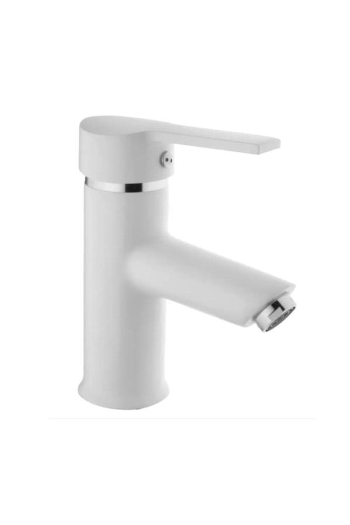 Vana Lara Beyaz Inci Mix Lavabo Bataryası 50438