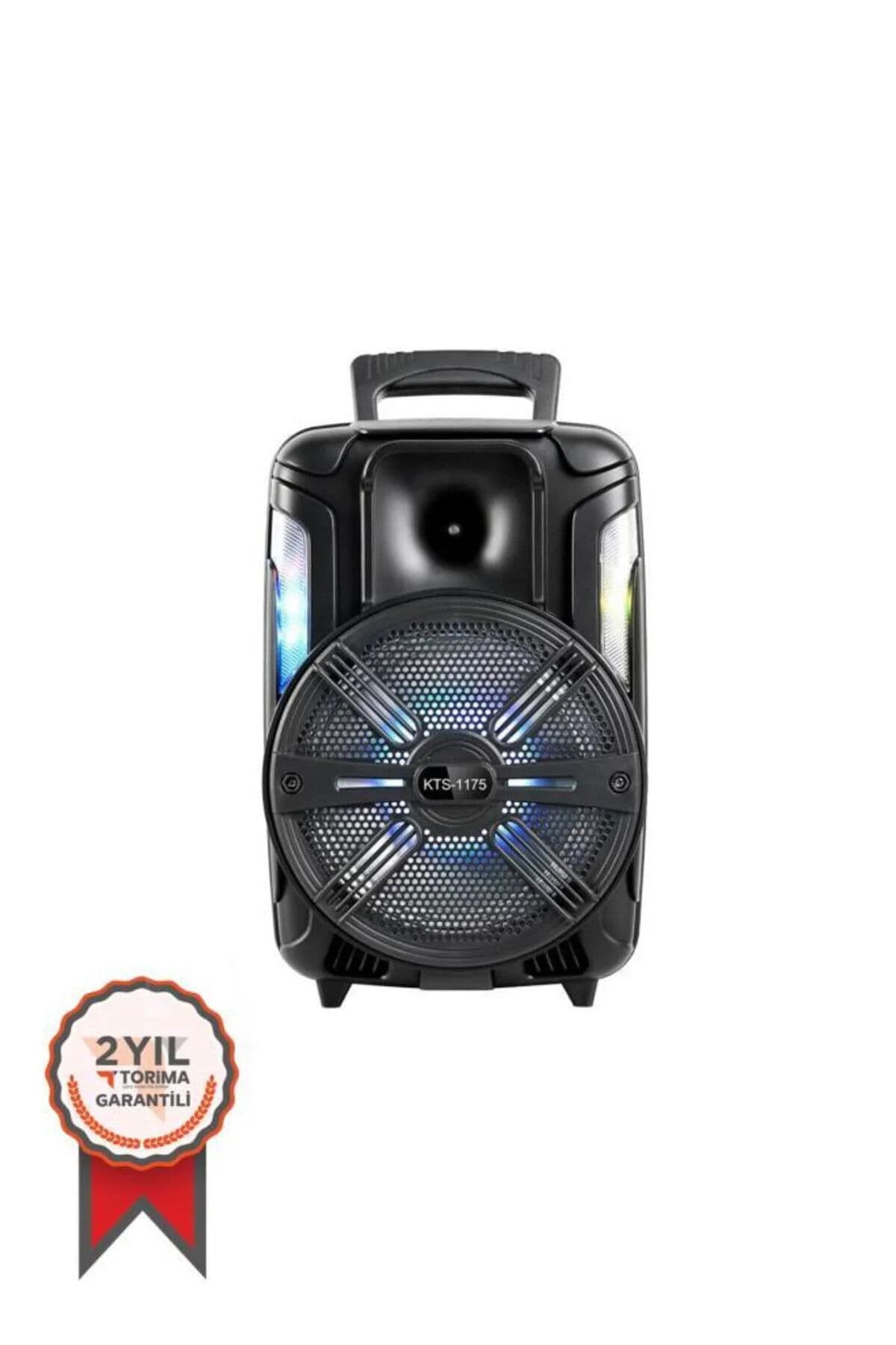 Mikrofonlu Ledli Bluetooth Hoparlör Usb-tf-fm-bluetooth