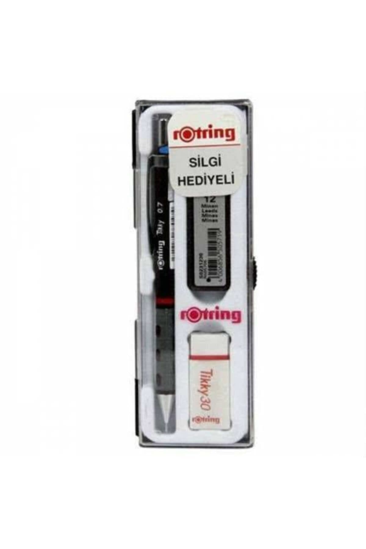 Tikky 0.7 Kalem + Uç + Silgi Set