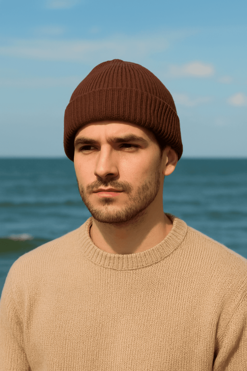 Erkek ve Kadın keşe Triko Bere