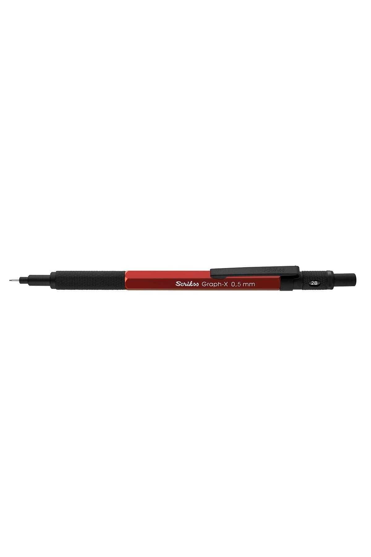 Graph-x Versatil Kalem 0.5mm - Kırmızı