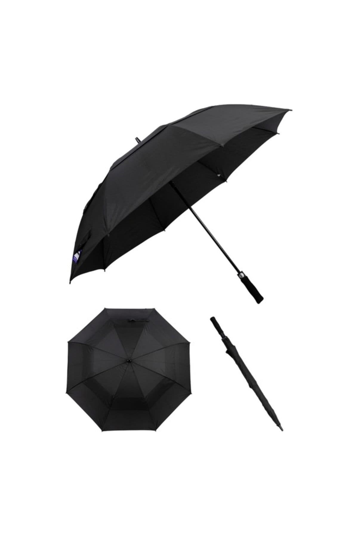 Yüksek Kaliteli Fiber Protokol Baston Şemsiye 150cm Kılıflı