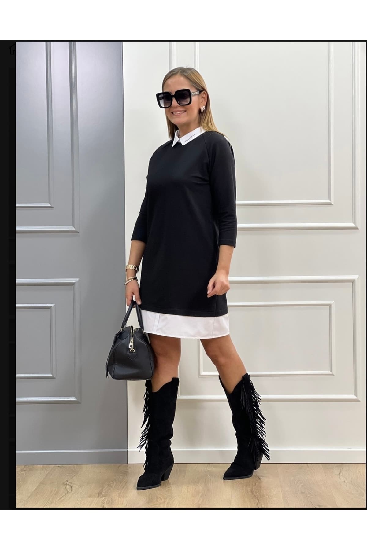 Tasarım Gömlek Elbise