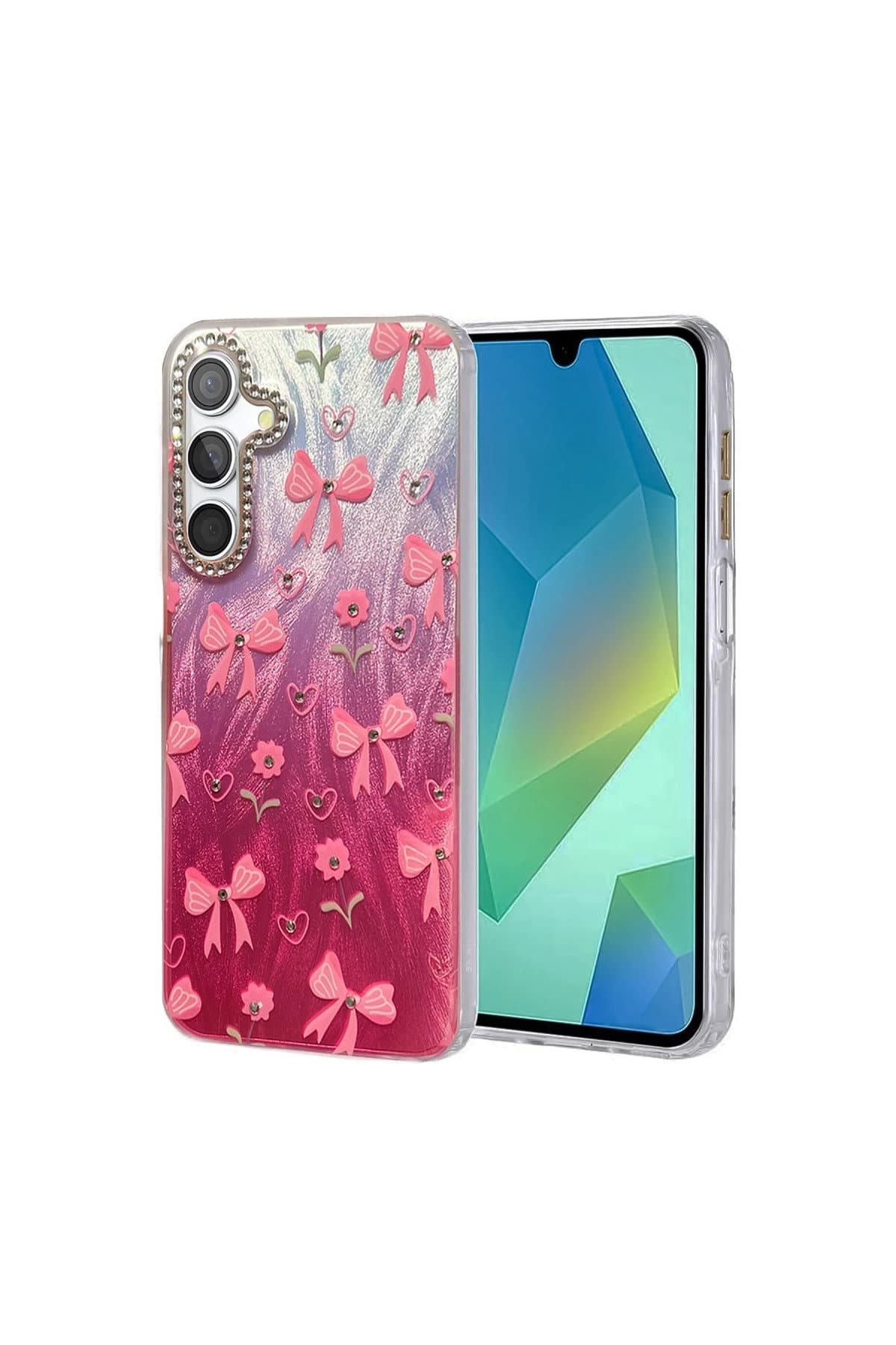 Samsung Galaxy A25 5g Kılıf Blade Aynalı Desenli Kapak - Desen 3