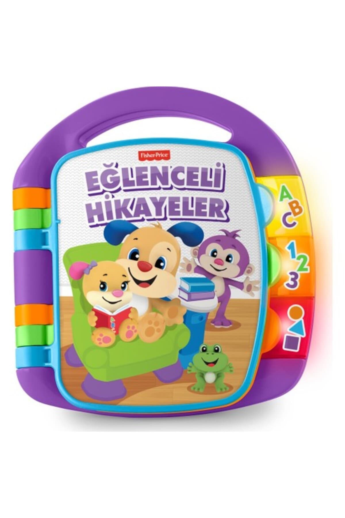 Fisher-Price Eğlen Öğren Eğitici Hikaye Kitabı (Türkçe), 6 - 36 aylık FRC73